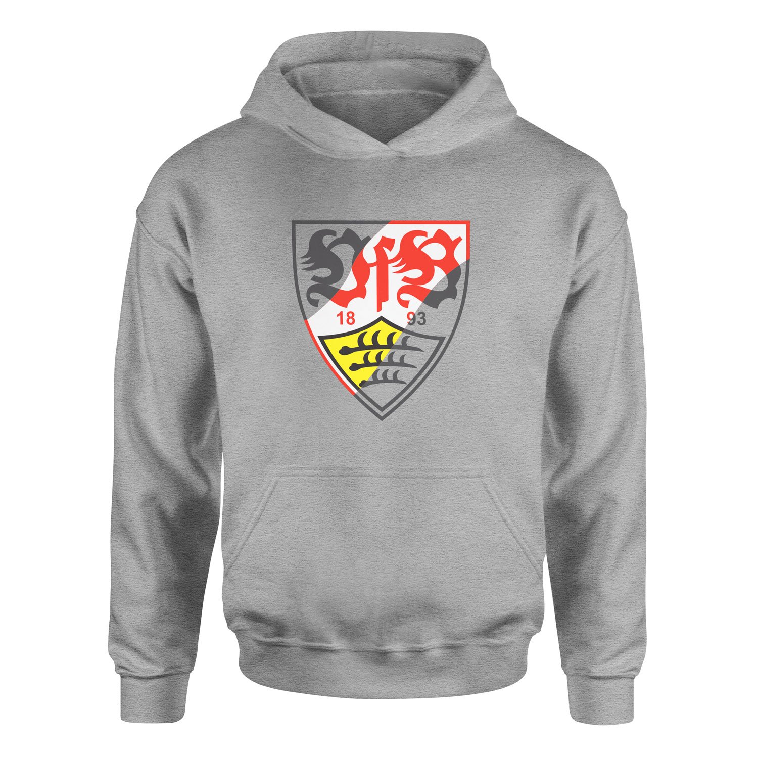 VfB Stuttgart Big Hoodie M - Gri