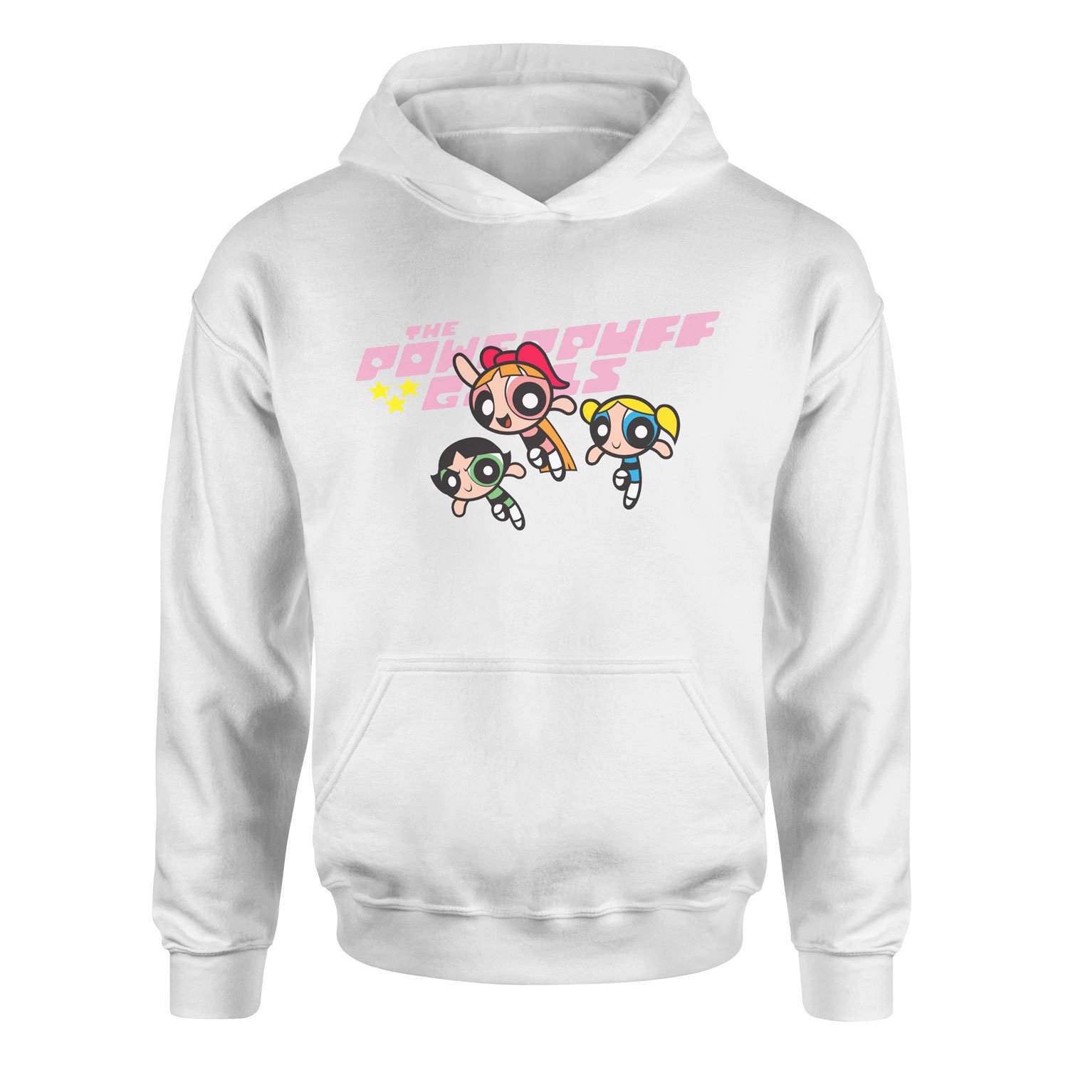 The Powerpuff Girls Hoodie XXL - Beyaz
