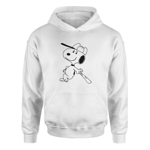 Snoopy Hoodie S - Beyaz