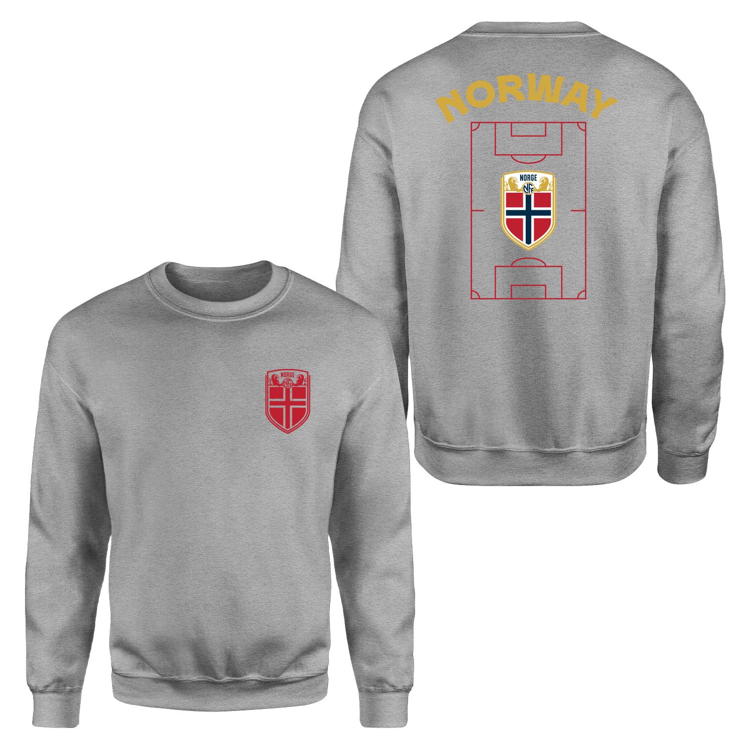 Norveç Dünya Kupası 2026 Sweatshirt S - Gri