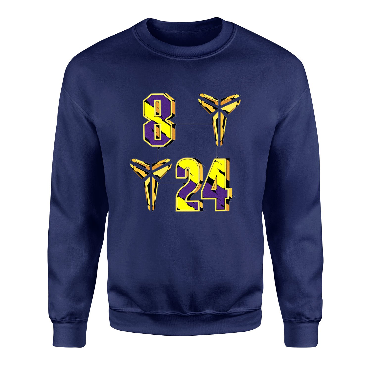 8-24 Kobe Bryant Sweatshirt XL - İndigo Mavisi