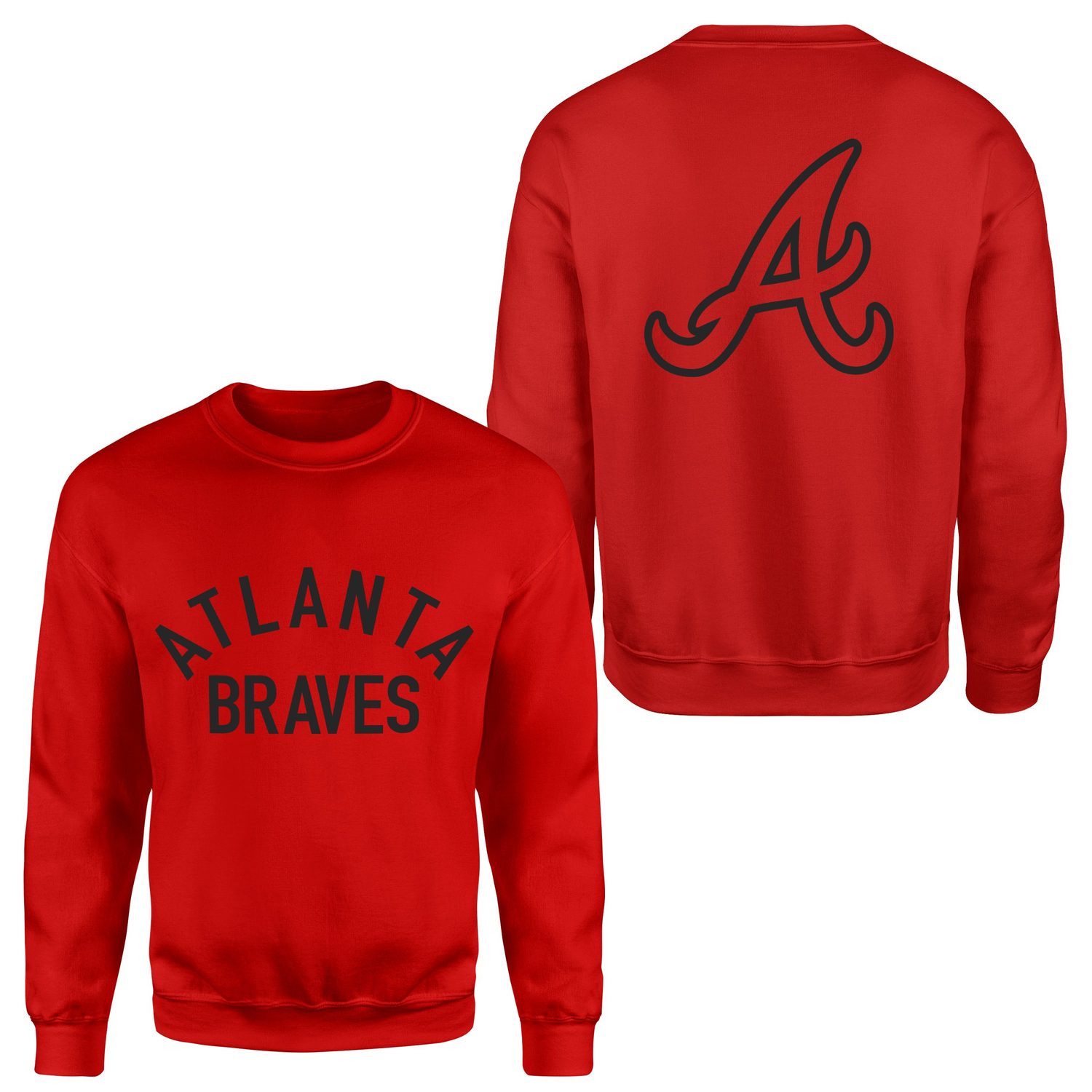 Atlanta Braves Muted Sweatshirt L - Kırmızı
