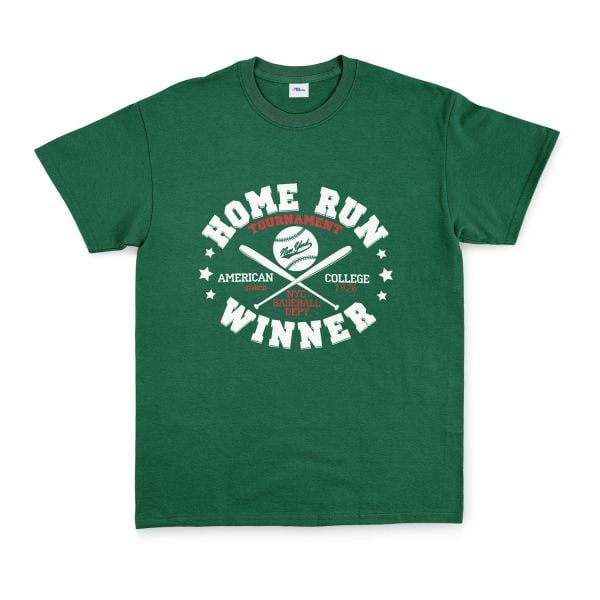 Home Run Winner Tişört S - Nefti Yeşili