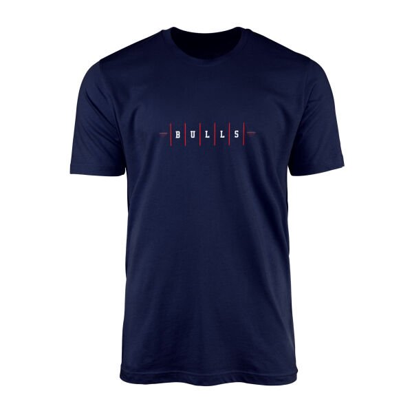 Bulls Mini Tişört XL - İndigo Mavisi