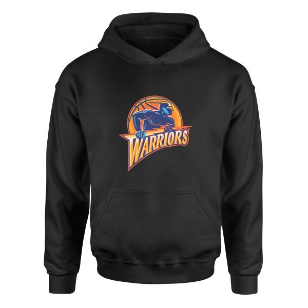 Warriors Retro Hoodie XL - Siyah