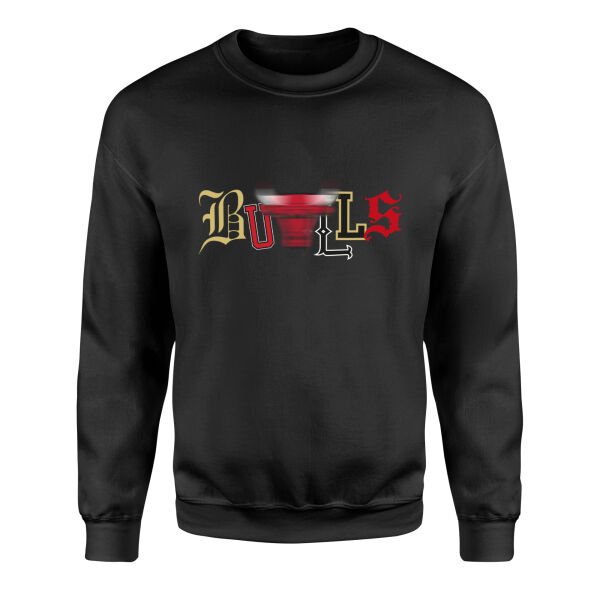 Bulls History Sweatshirt XL - Siyah