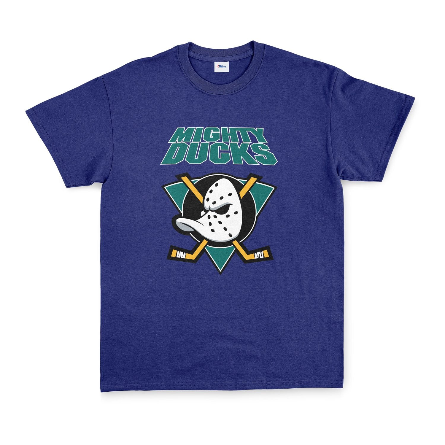 Mighty Ducks Retro Tişört M - İndigo Mavisi