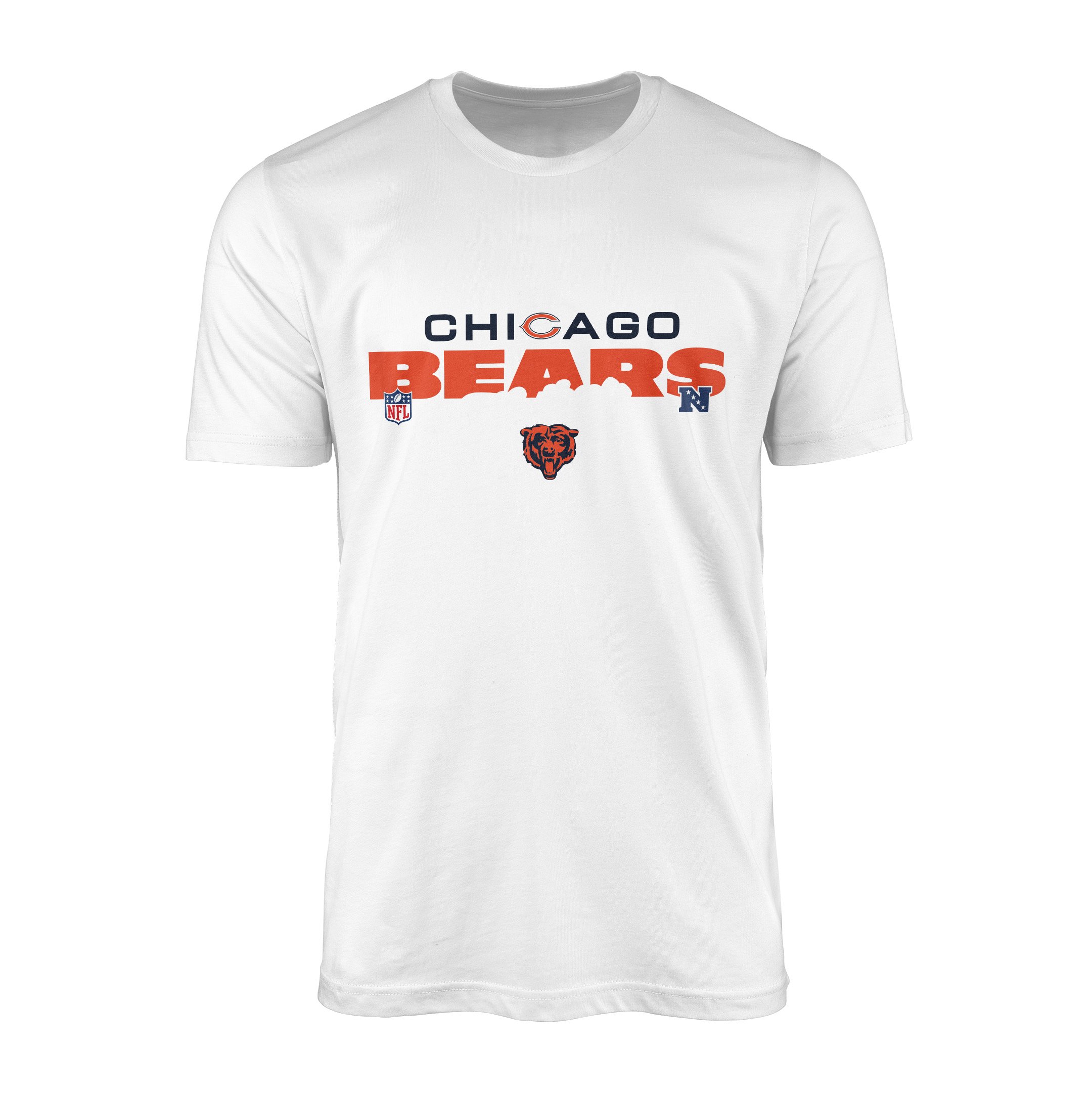 Chicago Bears Football NFC Tişört XXL - Beyaz