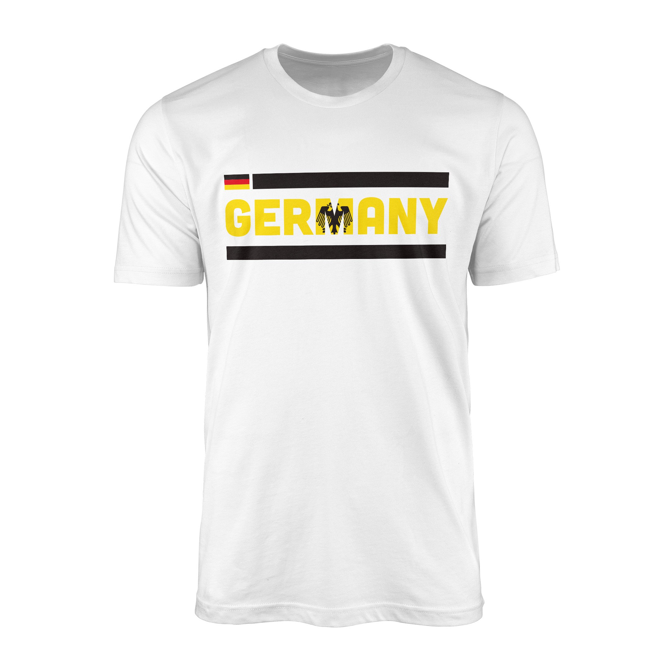 Almanya Tişört XXL - Beyaz