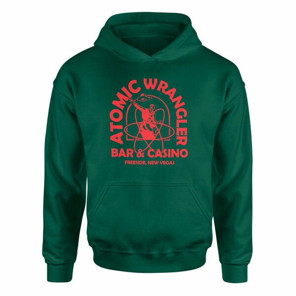 Atomic Wrangler | Fallout Hoodie S - Nefti Yeşili