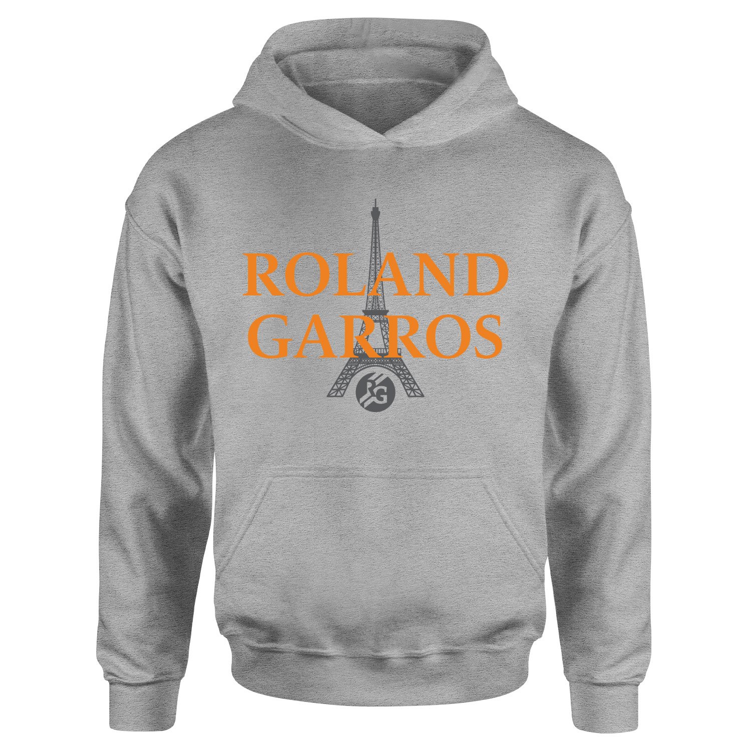 Roland Garros 2026 Casual Hoodie XL - Gri