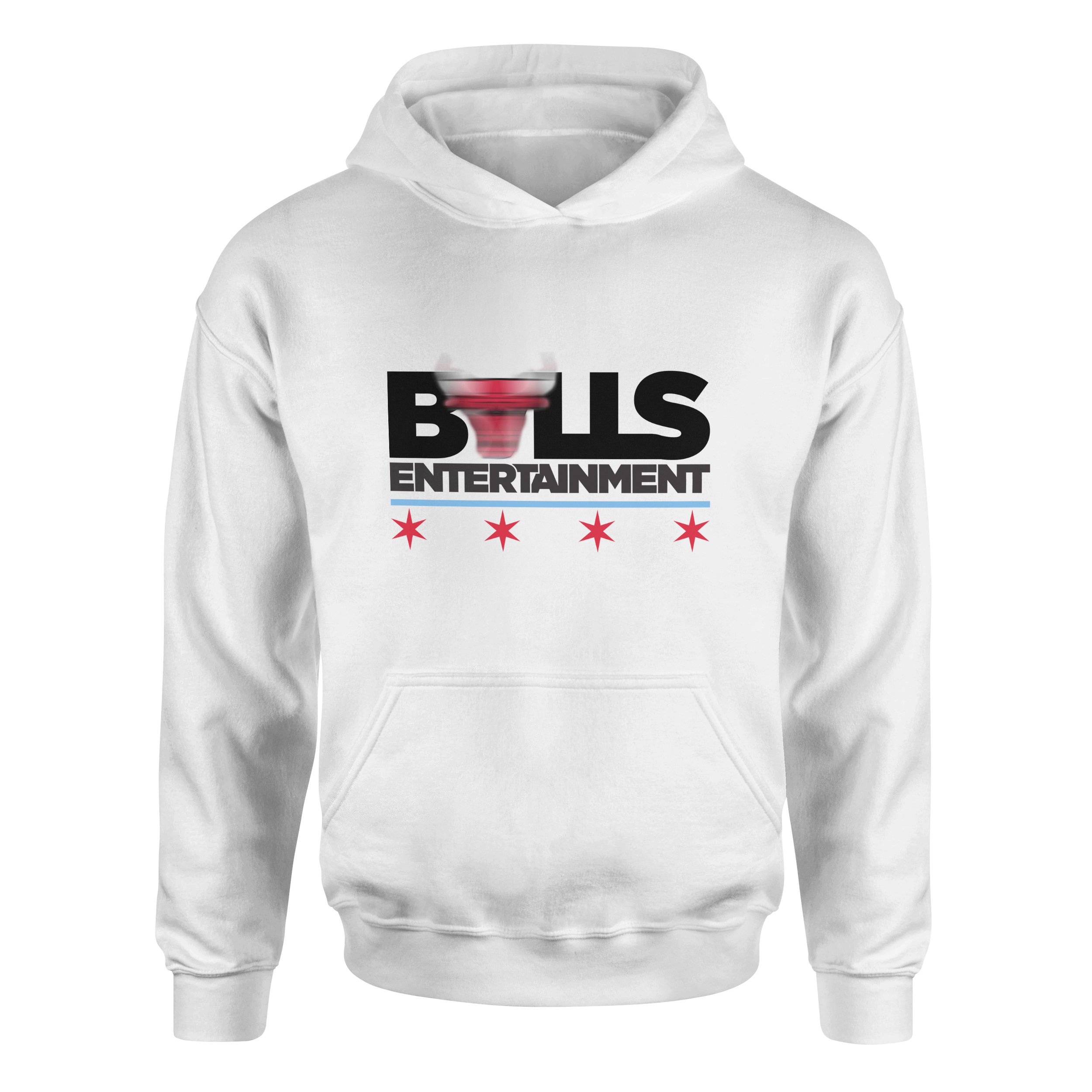 Bulls Entertainment Hoodie L - Beyaz