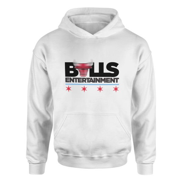 Bulls Entertainment Hoodie L - Beyaz