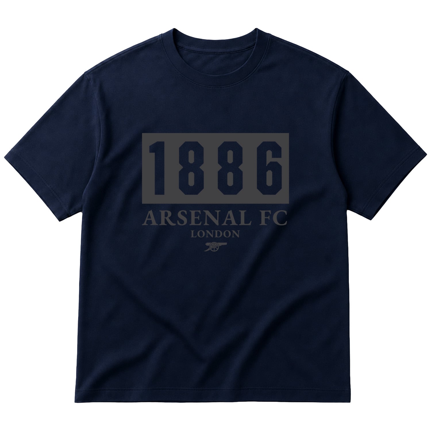 Arsenal Football Club 1886 Oversize Tişört M - İndigo Mavisi