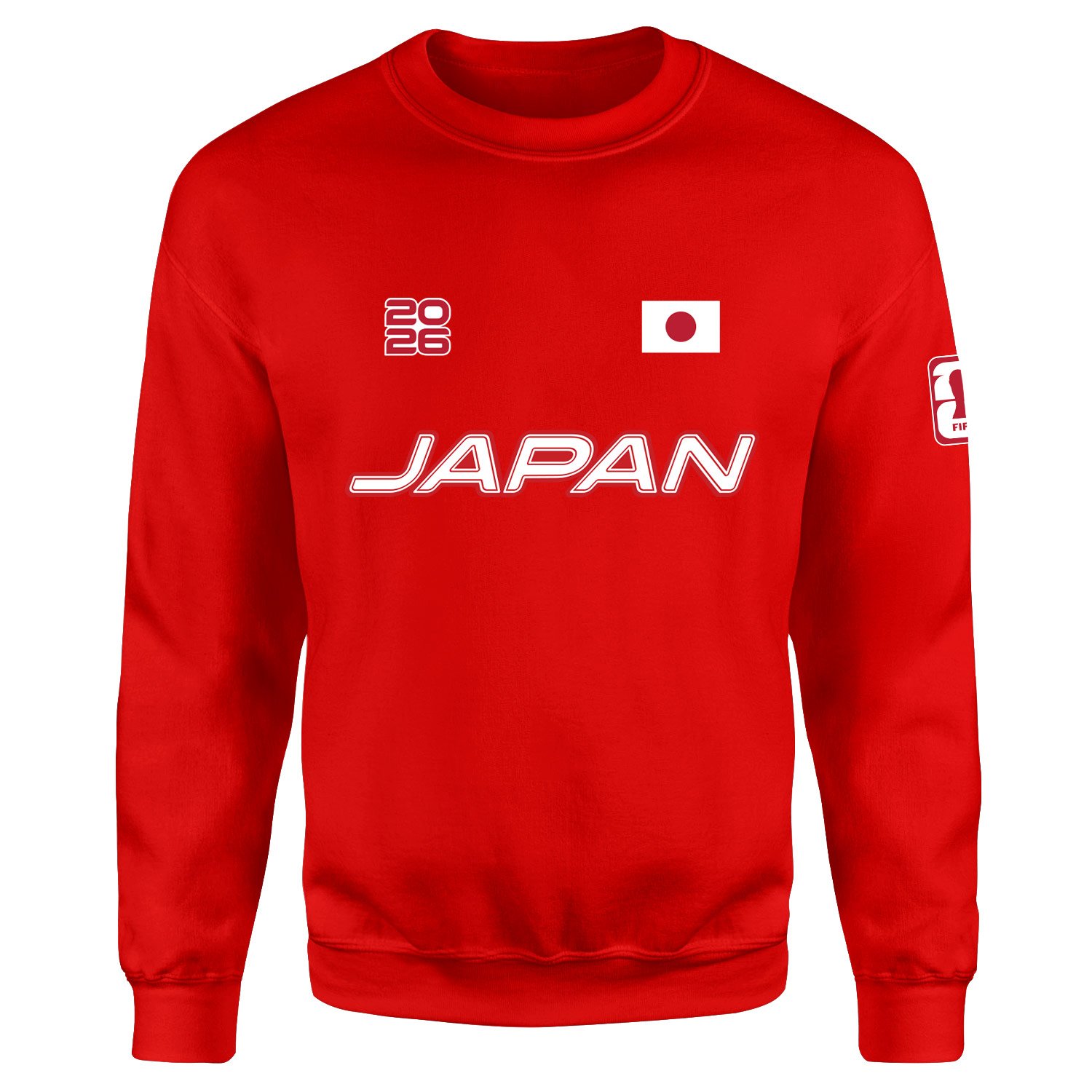 Japonya 2026 Sweatshirt XL - Kırmızı