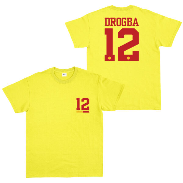 Didier Drogba Forma Tişört XL - Sarı