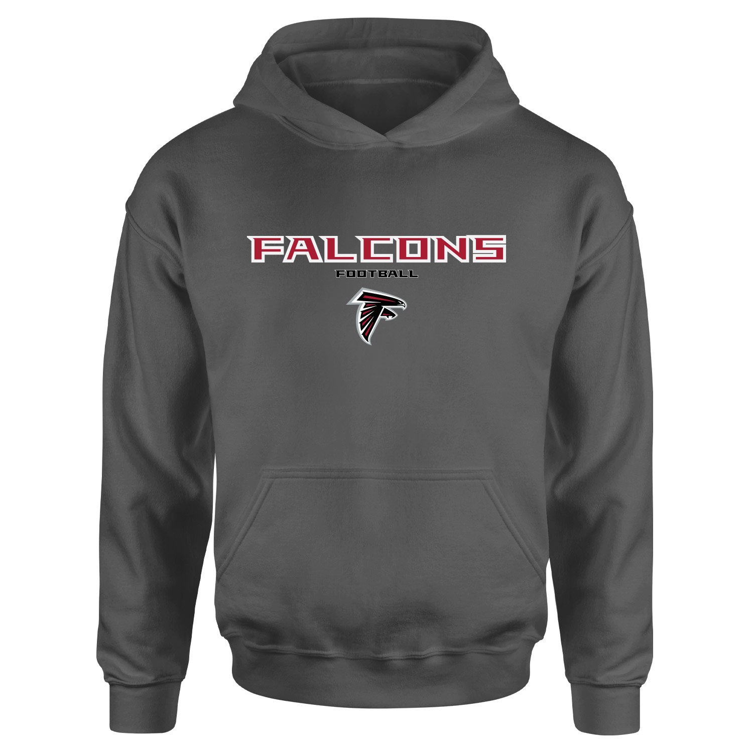 Falcons Football Hoodie L - Füme