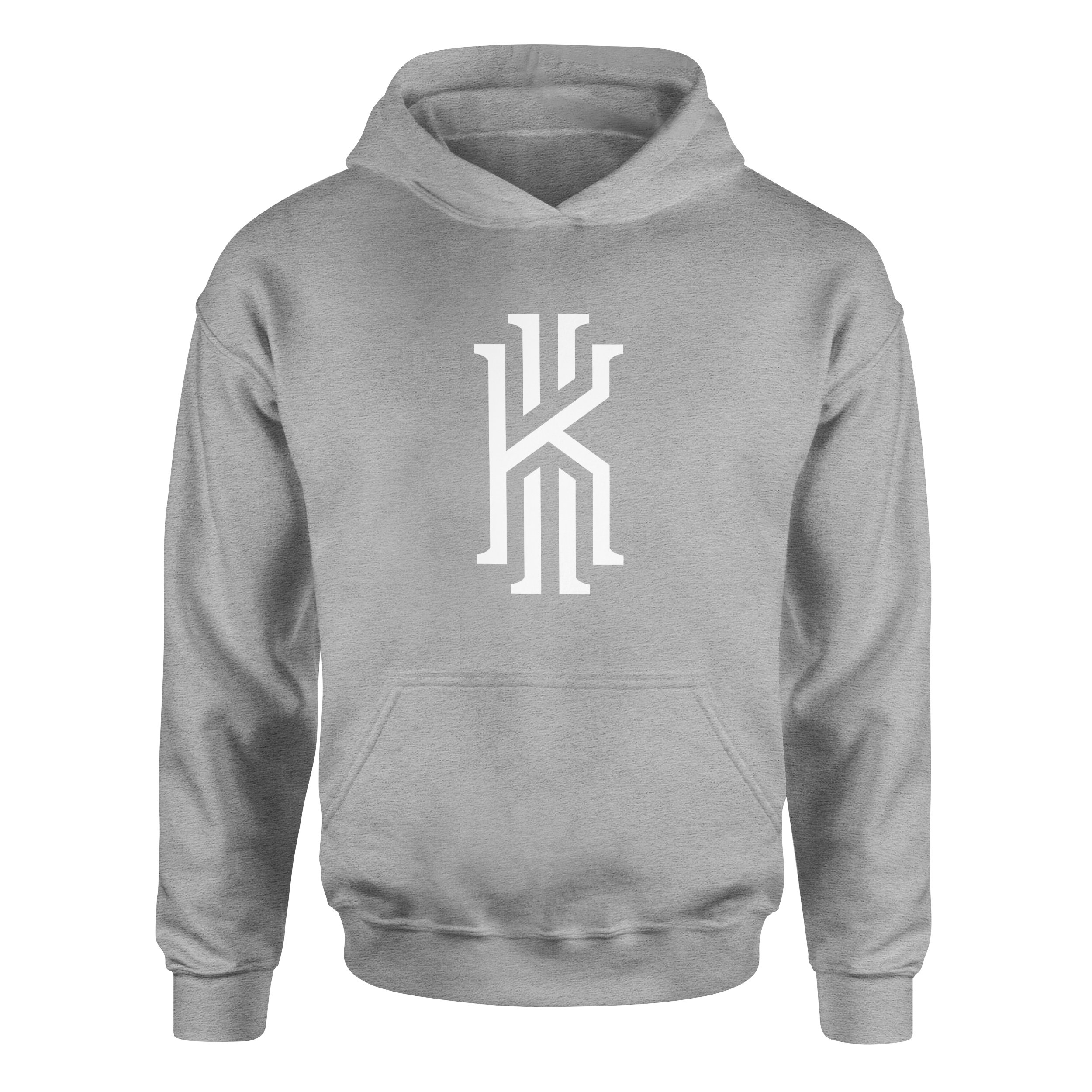 Kyrie Irving Logo W Hoodie L - Gri