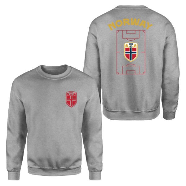 Norveç Dünya Kupası 2026 Sweatshirt XL - Gri