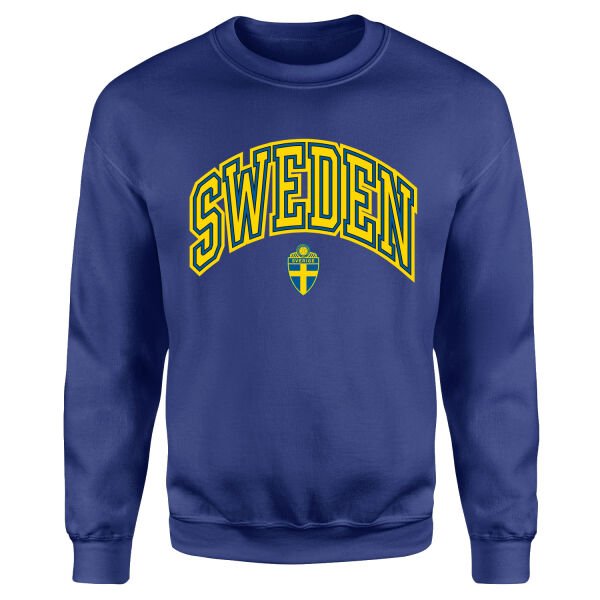 İsveç 2026 Varsity Sweatshirt XL - İndigo Mavisi