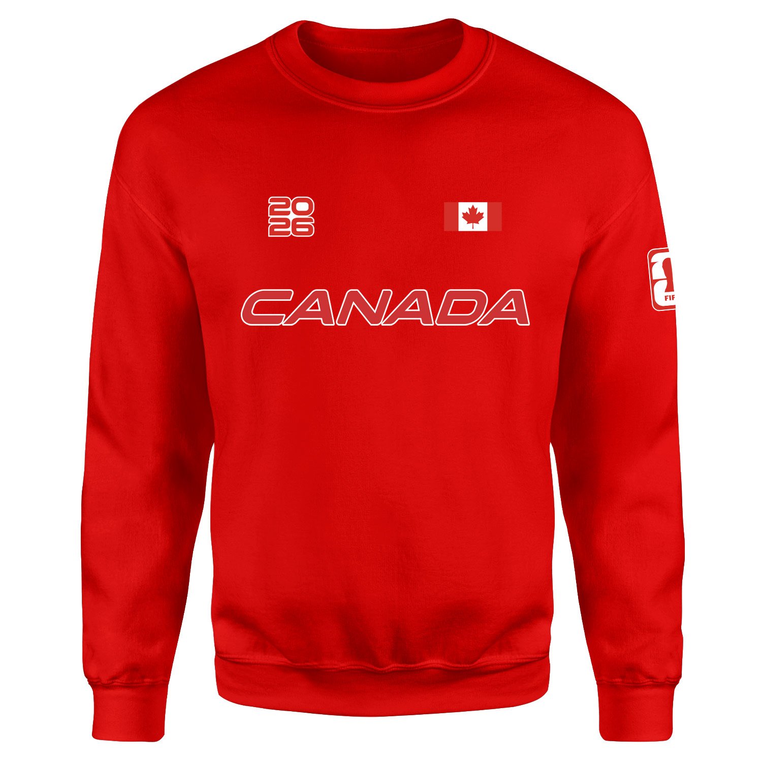 Kanada 2026 Sweatshirt XL - Kırmızı