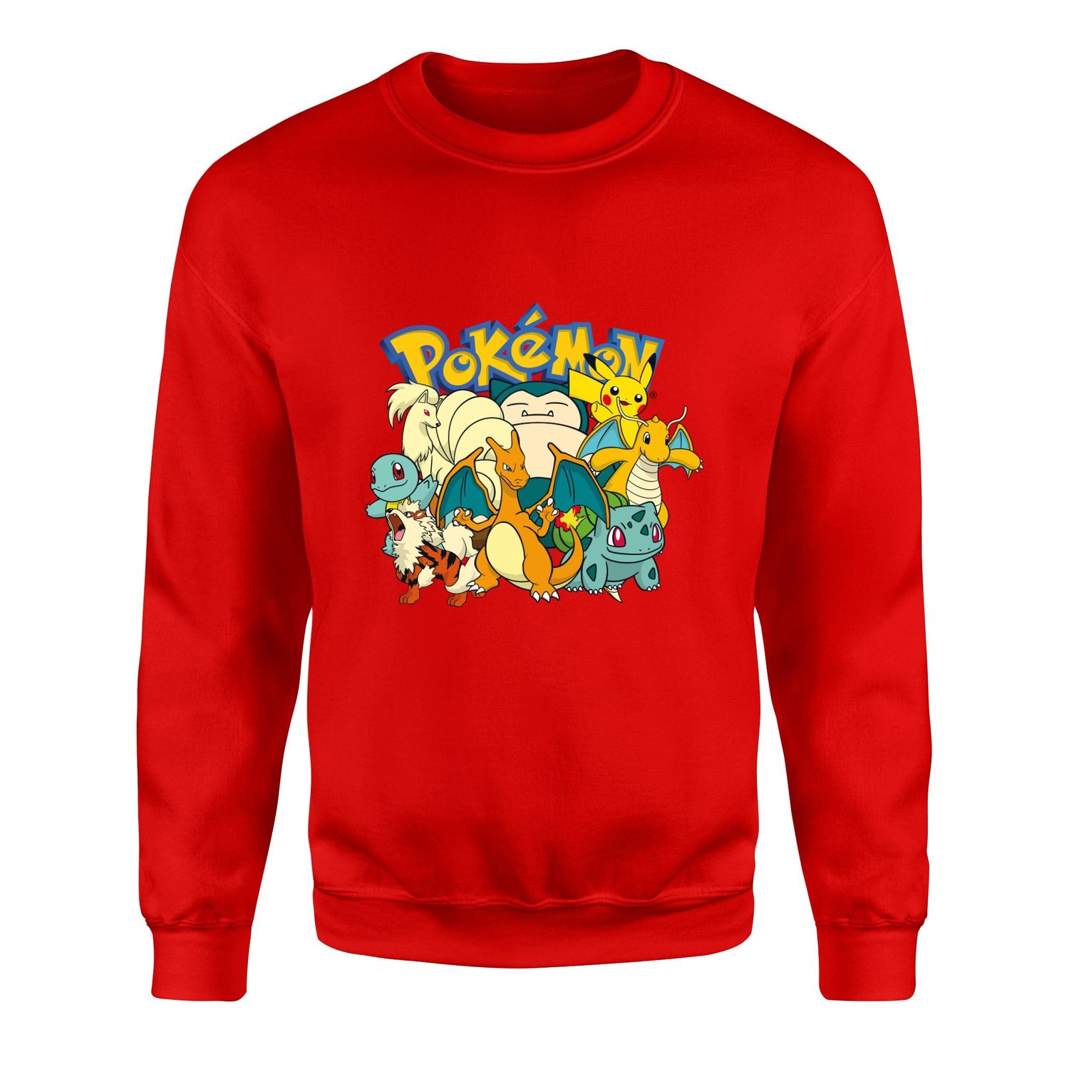 Pokemon Battle Ready Sweatshirt XXL - Kırmızı