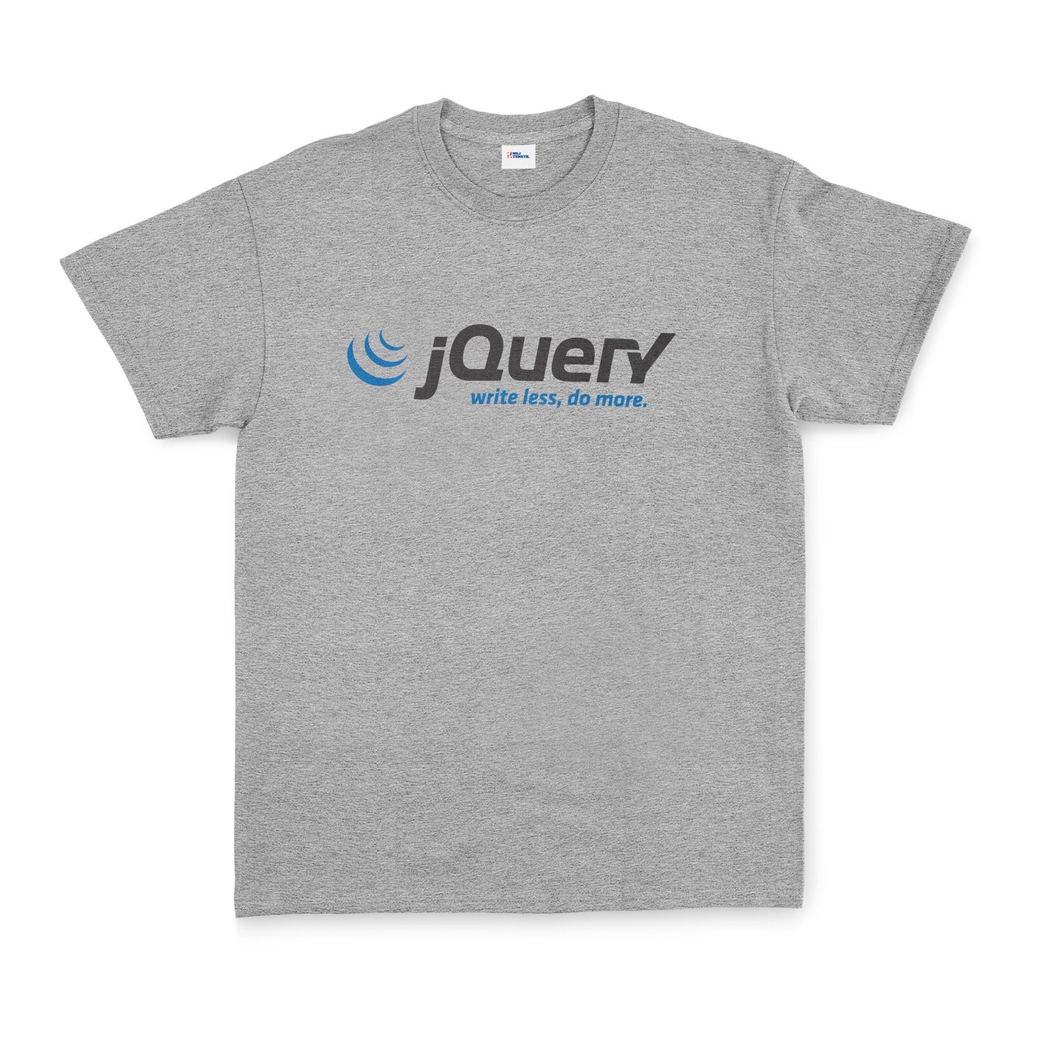 jQuery Tişört S - Gri