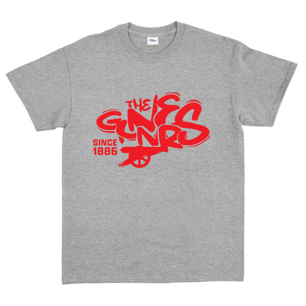 The Gunners Tişört L - Gri