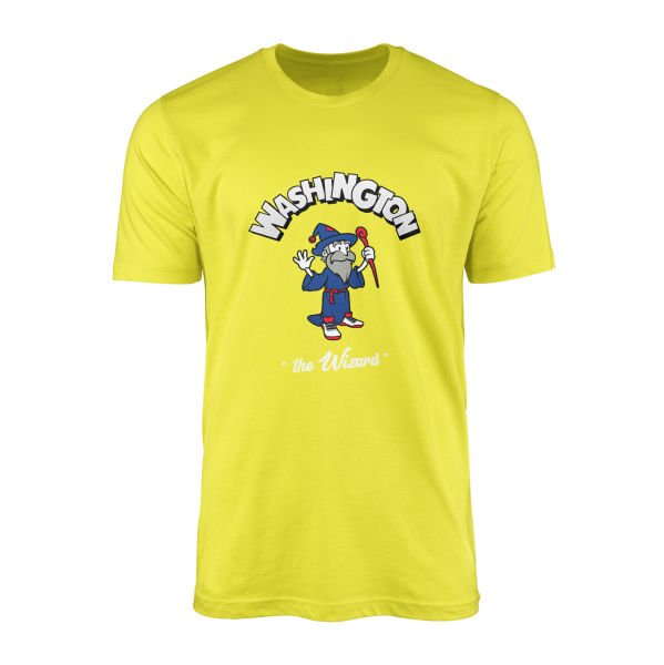Wizards Cartoon Tişört XL - Sarı