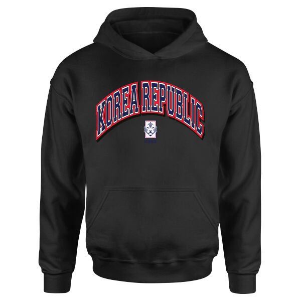 Kore Cumhuriyeti 2026 Varsity Hoodie S - Siyah