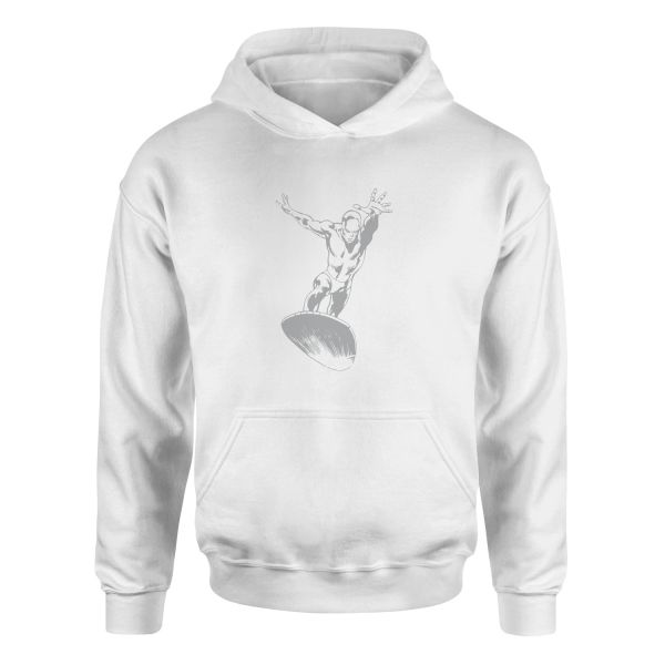 Silver S Hoodie S - Beyaz