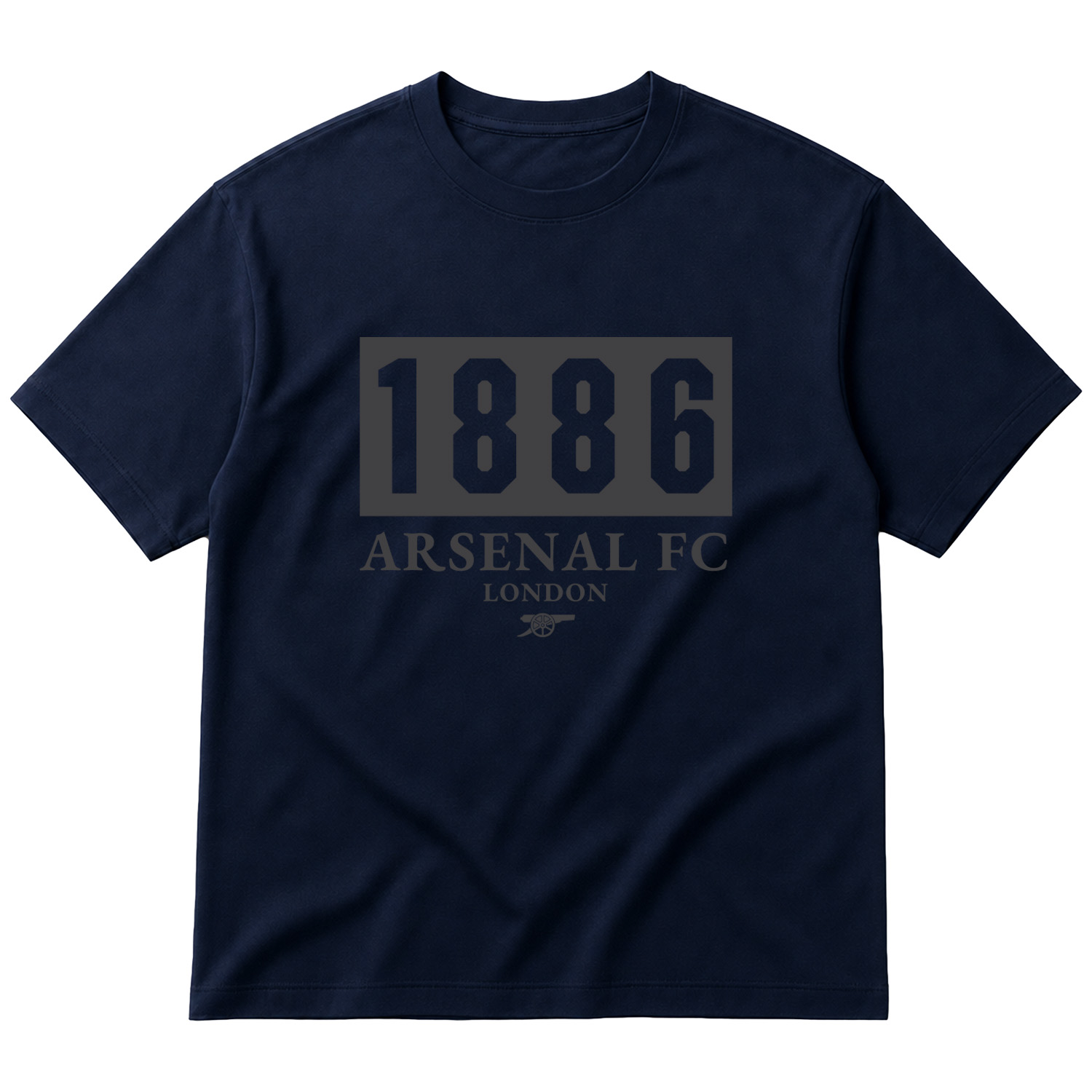 Arsenal Football Club 1886 Oversize Tişört XL - İndigo Mavisi