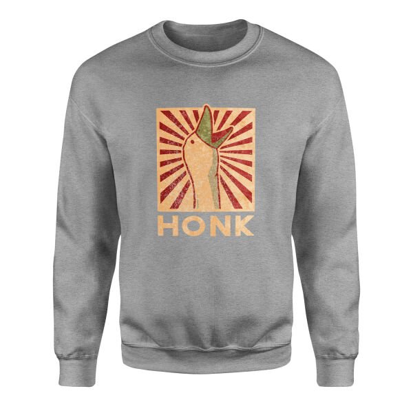 HONK! Sweatshirt M - Gri