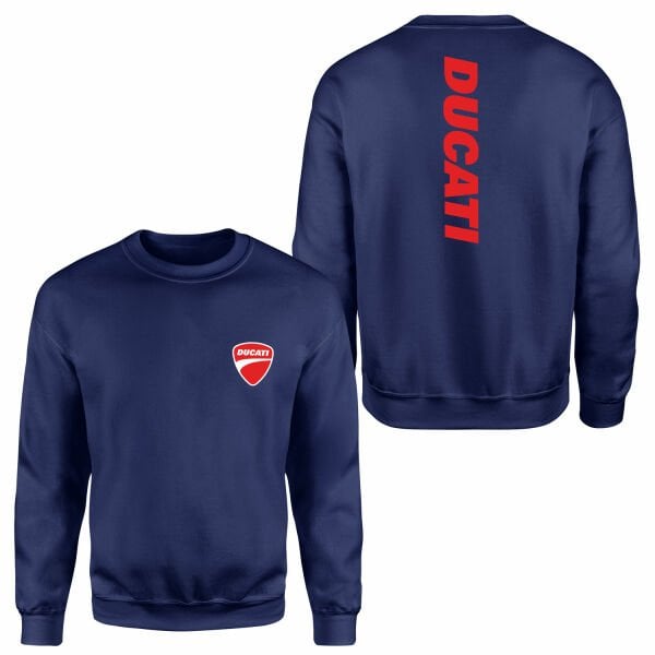Ducati Basic Racing Sweatshirt XXL - İndigo Mavisi