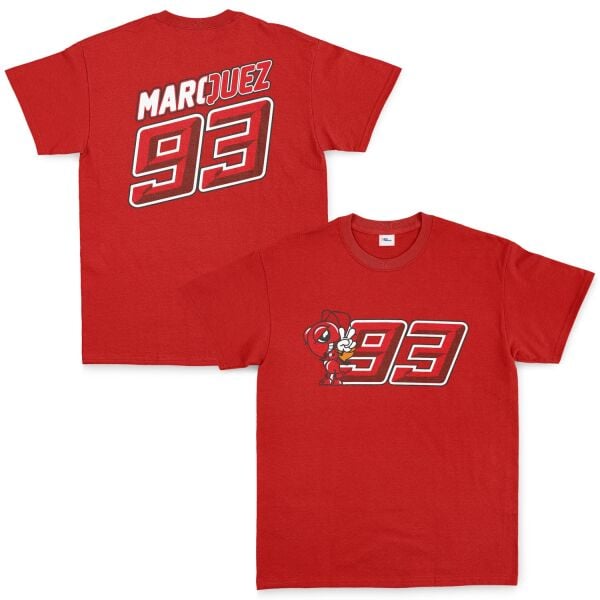 Marc Marquez 93 Tişört XXL - Kırmızı