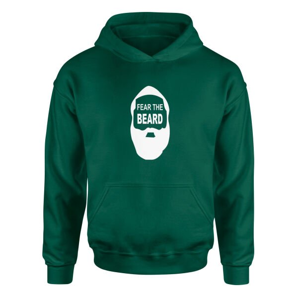 Fear the Beard | James Harden W Hoodie M - Nefti Yeşili
