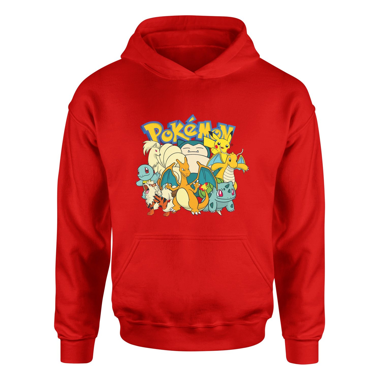 Pokemon Battle Ready Hoodie XXL - Kırmızı