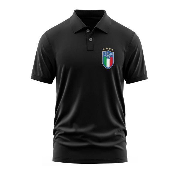 Italia Polo Tişört XXL - Siyah