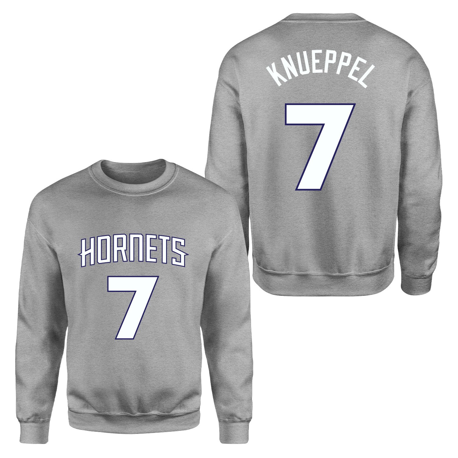 Kon Knueppel Hornets Jersey Sweatshirt XL - Gri