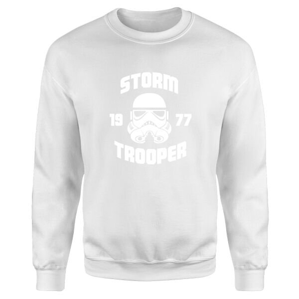 Storm Trooper 1977 Sweatshirt S - Beyaz