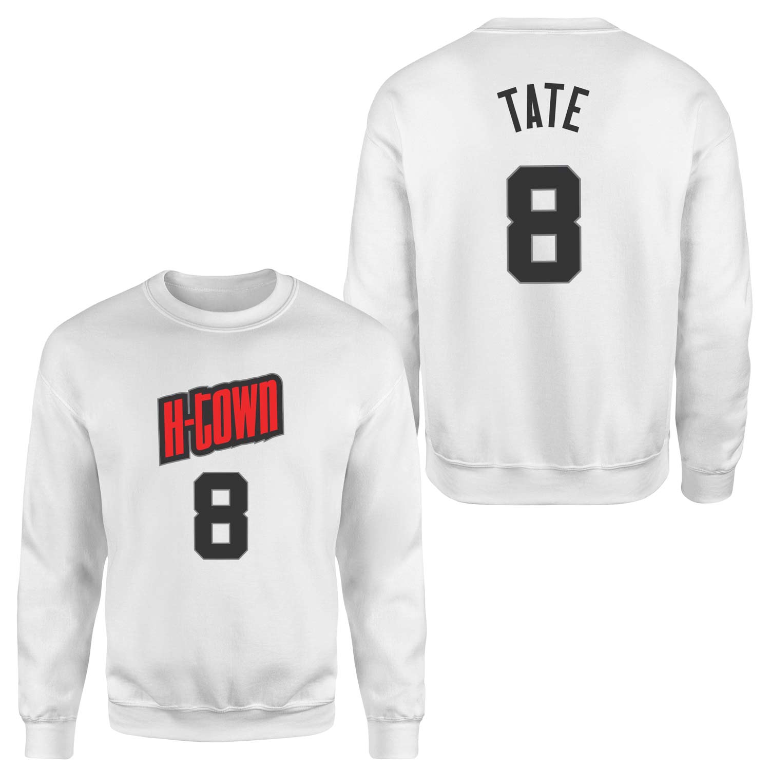 Jae’Sean Tate 8 City Edition Forma Sweatshirt S - Beyaz