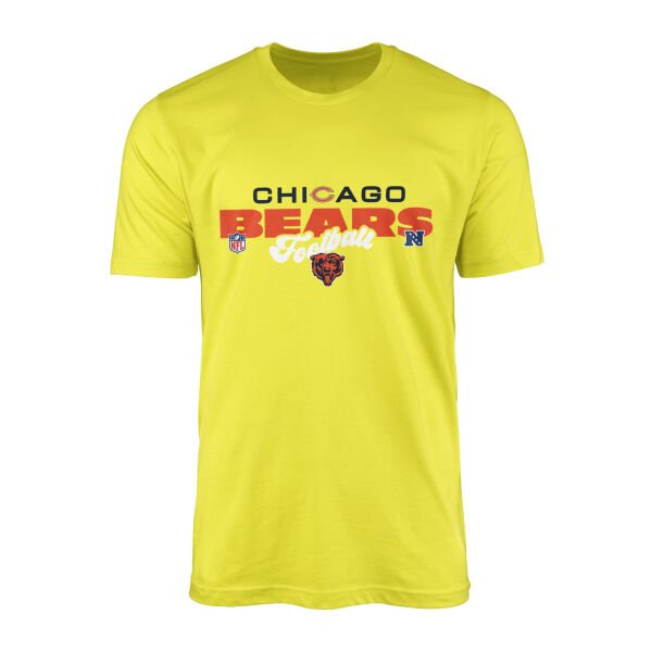 Chicago Bears Football NFC Tişört M - Sarı