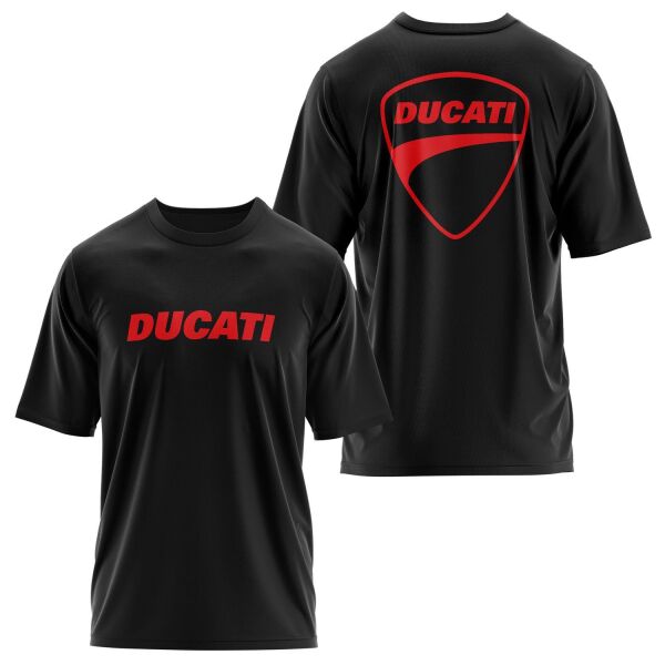 Ducati Italian Thunder Oversize Tişört M - Siyah
