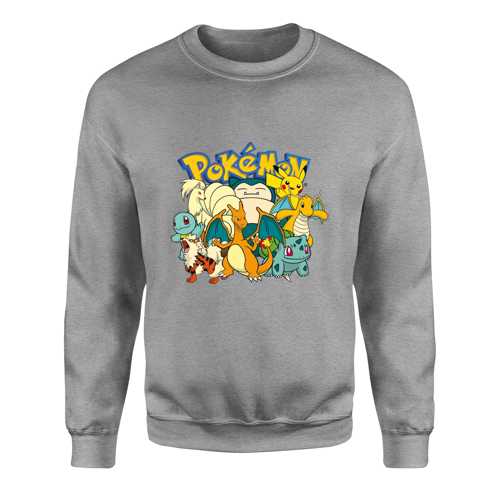 Pokemon Battle Ready Sweatshirt S - Gri
