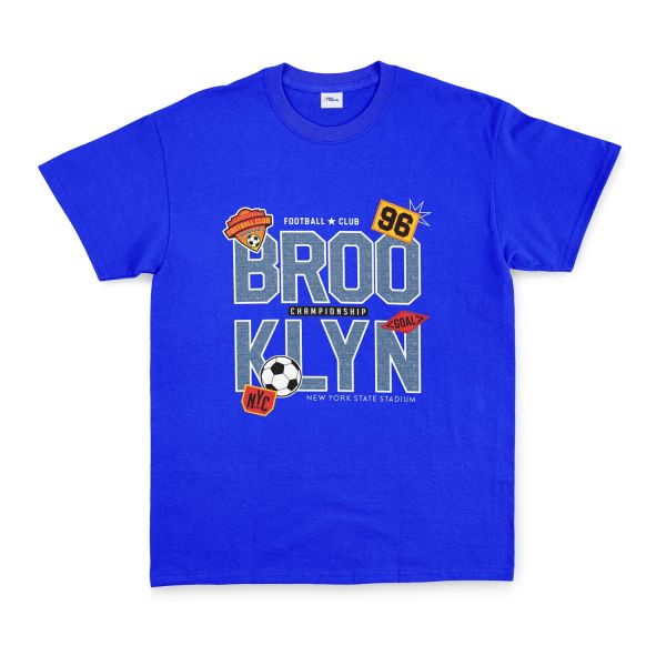 BROOKLYN 96 Championship Tişört S - Mavi