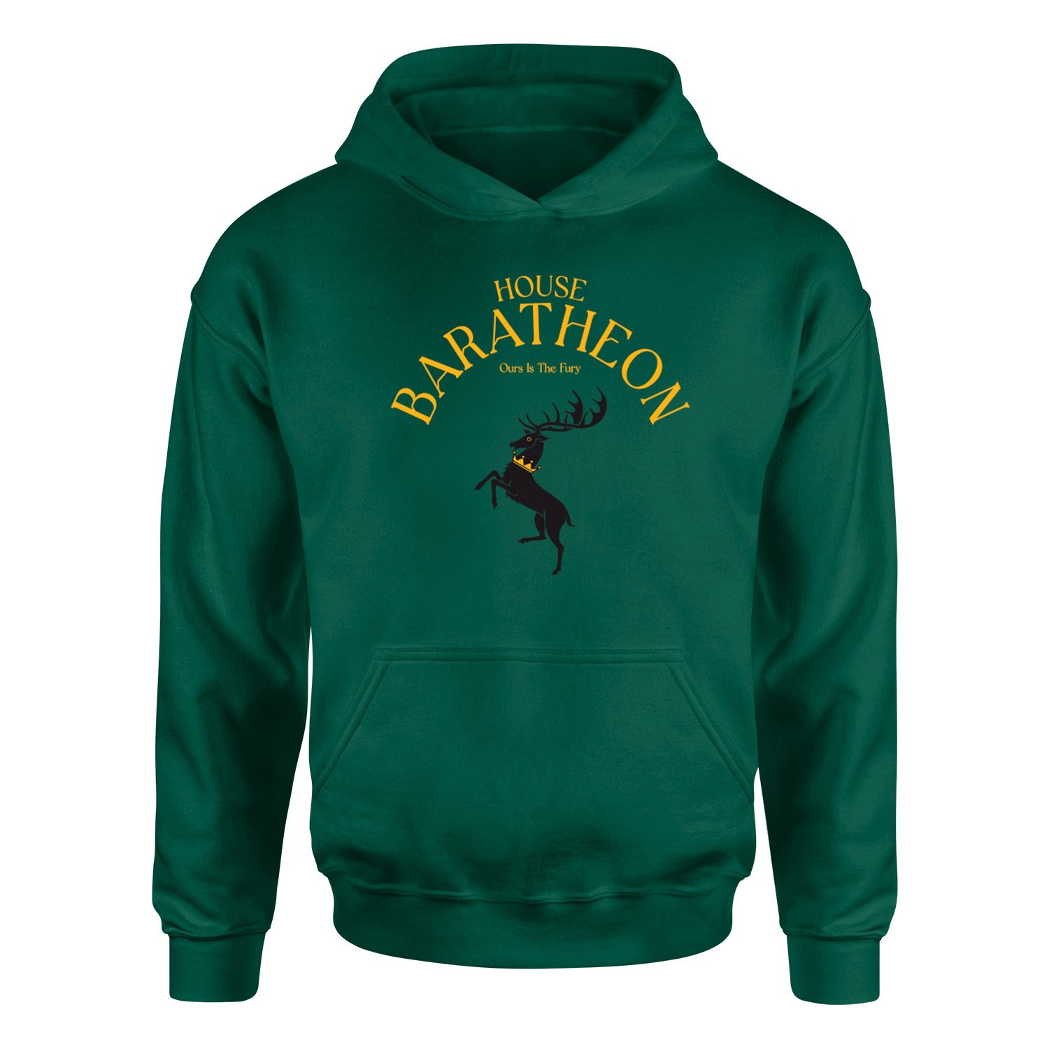 House Baratheon Hoodie L - Nefti Yeşili