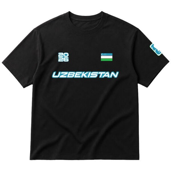 Özbekistan 2026 Oversize Tişört