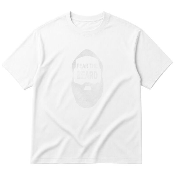 Fear the Beard | James Harden W Oversize Tişört M - Beyaz