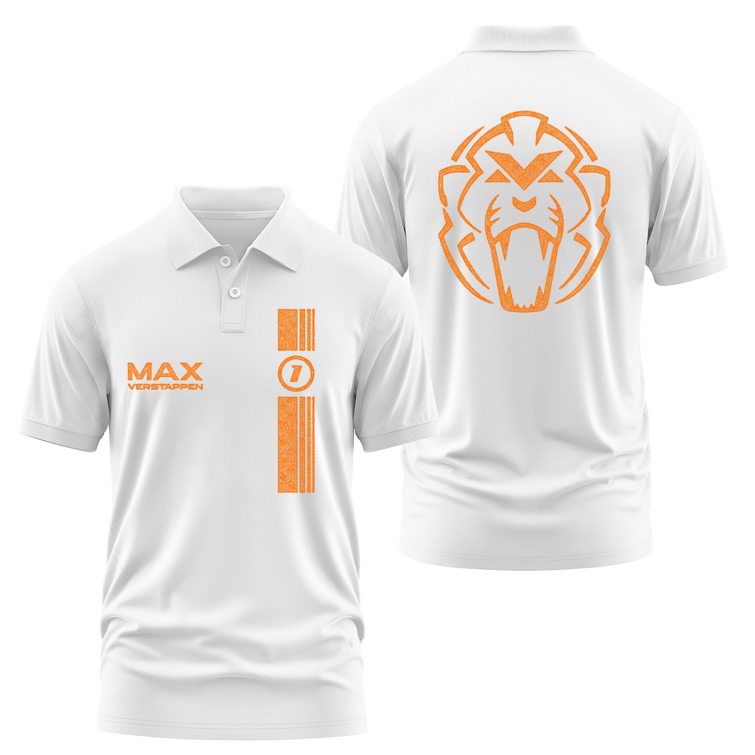 Max Verstappen Stamp Edition Polo Tişört XXL - Beyaz