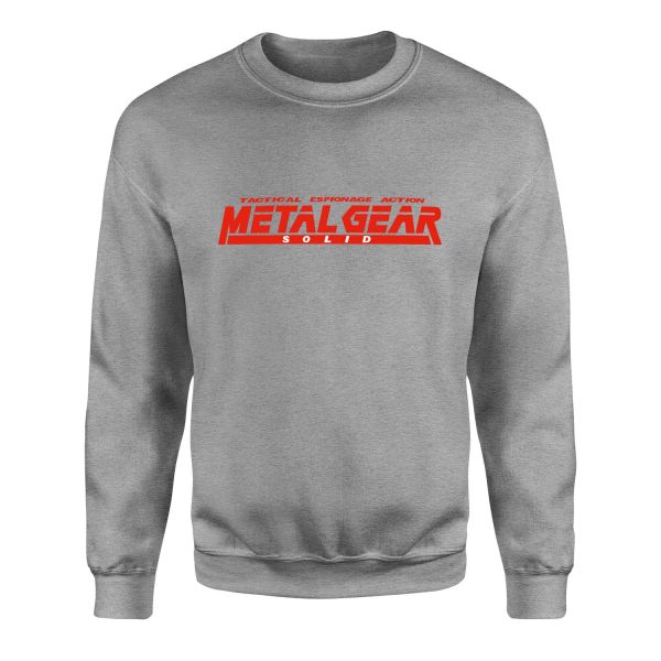 MGS Sweatshirt L - Gri